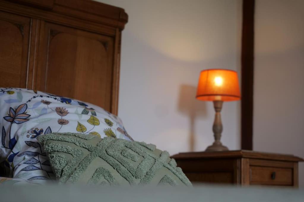 Gite La Dame Au Lit Gite A La Ferme Momignies エクステリア 写真